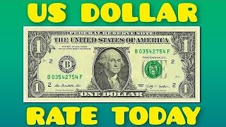 US Dollar USD Exchange Rate Today [upl. by Cathee115]