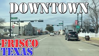 Frisco  Texas  4K Downtown Drive [upl. by Isacco510]