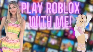 🔴LIVE Lets play Roblox [upl. by Lanta723]