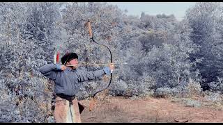 winter special effects video：bad shooting 2 liangzhi manchu bow 32inch 93lb 30inch 87lb [upl. by Macguiness]