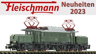 🚂 Fleischmann Modellbahn Neuheiten 2023  Spur N [upl. by Rebane27]