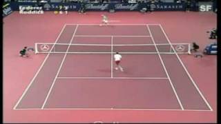 Federer  Roddick BAS2002 Super Super Super [upl. by Haman]