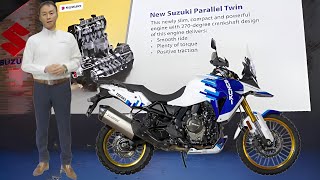 2024 NEW SUZUKI VSTROM 800DE DJEBEL OFFICIALLY LAUNCHED [upl. by Apoor]