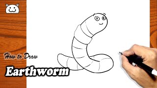 How to Draw Earthworm [upl. by Septima]