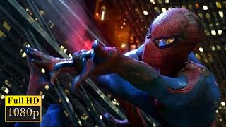 The Amazing SpiderMan 2012 SpiderMan Crane Swing Scene 1080p Full HD II Best Movie Scene [upl. by Adnaval]