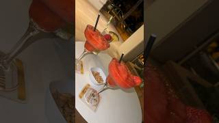 strawberry daiquiris cocktail food travel mallorca friends trendingshorts viralshorts [upl. by Avlem395]