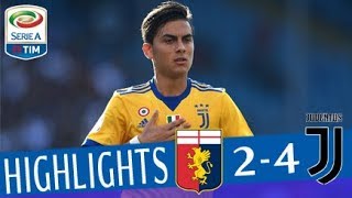 Genoa  Juventus 24  Highlights  Giornata 2  Serie A TIM 201718 [upl. by Figge]