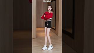 Vintage Women Hoodies Chinese Style Female Pullovers Black Sweatshirts Tops Red MZoeStyle1 [upl. by Dahlia]