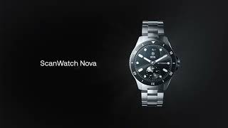 EN ScanWatch Nova — Clinical precision meets luxury design [upl. by Ociram]