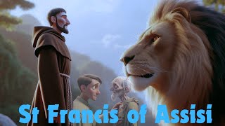 Story of St Francis of Assisi Ai animated movie [upl. by Stout837]