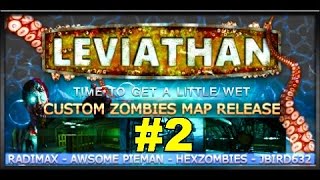 Leviathan AMAZING Underwater ZOMBIES Part 2▐ Call of Duty World at War Custom Zombies MapMod [upl. by Maryrose]