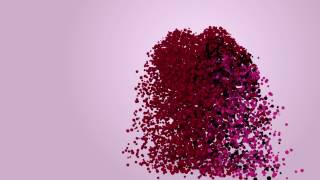 particles hearts  abstract valentines day animation  motion graphic  love [upl. by Niddala]