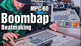 Beatmaking Session  Boom Bap  Hip Hop  MPC 60 [upl. by Alathia777]