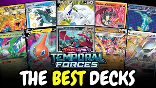 10 Best Pokemon Decks for Post Rotation  EUIC April 2024 Temporal Forces [upl. by Aya]