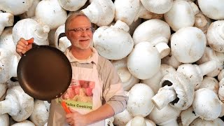 POÊLÉE de CHAMPIGNONS de PARIS Recette FACILE VÉGANE amp KETO [upl. by Summers]