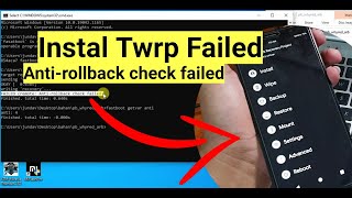 Mengatasi Instal Twrp FAILED remote Anti rollback check failed [upl. by Adnohsor]