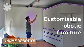 Furniture meets robotics superpower to showhide whats used [upl. by Jillian]