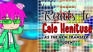 Saiki k reacts to Cale Henituse as the new transfer student  TDLOSK x TCF  No part 2 [upl. by Anitsyrhc916]