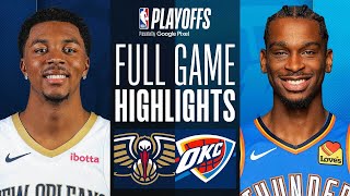 8 PELICANS at 1 THUNDER  FULL GAME 1 HIGHLIGHTS  April 21 2024 [upl. by Zelda]