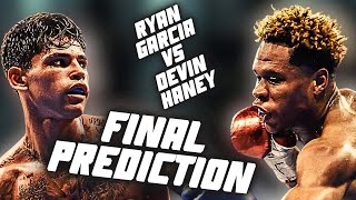 Ryan Garcia vs Devin Haney Film amp Prediction [upl. by Thorwald577]