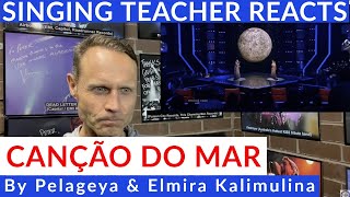 Singing Teacher Reacts To Canção do Mar By Pelageya amp Elmira Kalimulina [upl. by Imray]