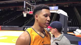 Vol Hoops  Grant Williams Media Session Jan 27 2017 [upl. by Atilal]