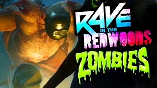 NEW FULL RAVE IN THE REDWOODS TRAILER MUTANT BRUTE BOSS amp WONDERWEAPONS Infinite Warfare Zombies [upl. by Eimyaj]