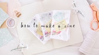 how to make a zine [upl. by Assilac238]