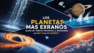 Los Planetas Mas Extraños Lluvias de Vidrio Océanos Hirvientes y Diamantes en el Espacio [upl. by Rizika]