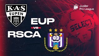 KAS Eupen – RSC Anderlecht hoogtepunten [upl. by Edorej697]