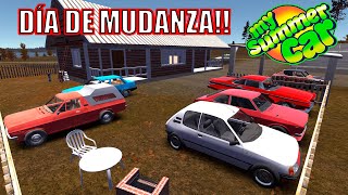 NOS MUDAMOS Y PILLAMOS MUEBLES DEL BORR4CHO 😆  My Summer Car  Gameplay Español [upl. by Esilenna]