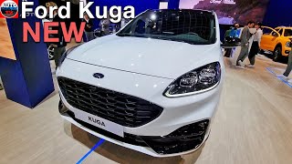 All New 2023 Ford Kuga  FIRST LOOK Auto Expo Brussels [upl. by Ayatnahs]