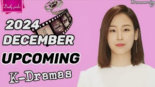 🚨 Upcoming KDramas in December 2024 [upl. by Darius]