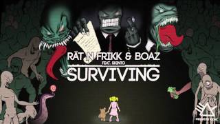 Rät N FrikK amp Boaz van de Beatz feat Skinto  Surviving [upl. by Ddet159]