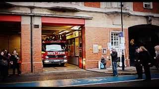 Good bye Southwark Fire Station  9 Jan 2014 [upl. by Aymer]