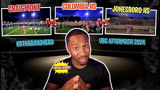 BandHead Reacts to Craigmont HS vs Columbia HS vs Jonesboro HS  Ultimate Band Clash 2024 [upl. by Annohsat]