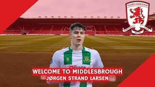 Jorgen Strand Larsen  22yo  Welcome to Middlesbrough   GOAL 2020 2022 [upl. by Suravat]