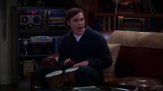 Sheldon tocando los bongos Español Latino [upl. by Bennet]