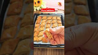 Kuru baklava nasıl yapılır ❓️ [upl. by Anilad59]