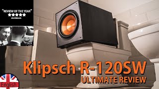 Klipsch R120SW  ULTIMATE REVIEW  Subwoofer analysis [upl. by Dnomder]