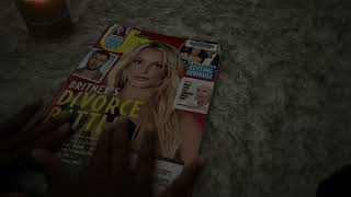 ASMR  Magazine FlipThrough Whisper ASMR Sounds Celebrity ASMR [upl. by Latta]