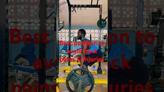 How to Properly deadlift to avoid injuries amp Back pains ✅🔥💪🏽 deadlift backpain gym [upl. by Ahsieni]