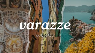 Varazze Italy Walking Tour  4K  60fps [upl. by White]