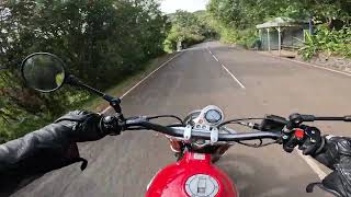 FANTIC Caballero 500 scrambler 4K ► Route de La Montagne Réunion👌 [upl. by Danaher]