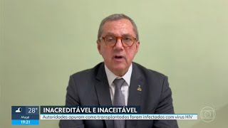 CREMERJ na mídia CREMERJ se posiciona sobre contaminação por HIV em pacientes transplantados [upl. by Siri]