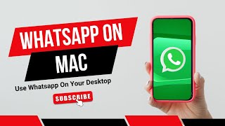 How to Use WhatsApp on MAC WEB Whatsapp  EASY Tutorial for Beginners [upl. by Bonita]