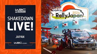 🔴 Shakedown LIVE  WRC FORUM8 Rally Japan 2024 [upl. by Ravel298]