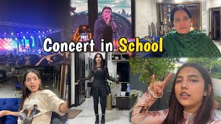 Biggest Concert in my New School  Ali Zafar Concert  Zainab Faisal  Sistrology [upl. by Adnarym]