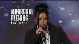 NZs Got Talent 2012  Mihirangi Fleming quotNo Warquot [upl. by Barta]