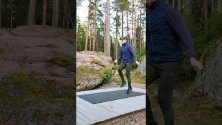 Skipping rope in Finland  intense cardio set [upl. by Imoian]